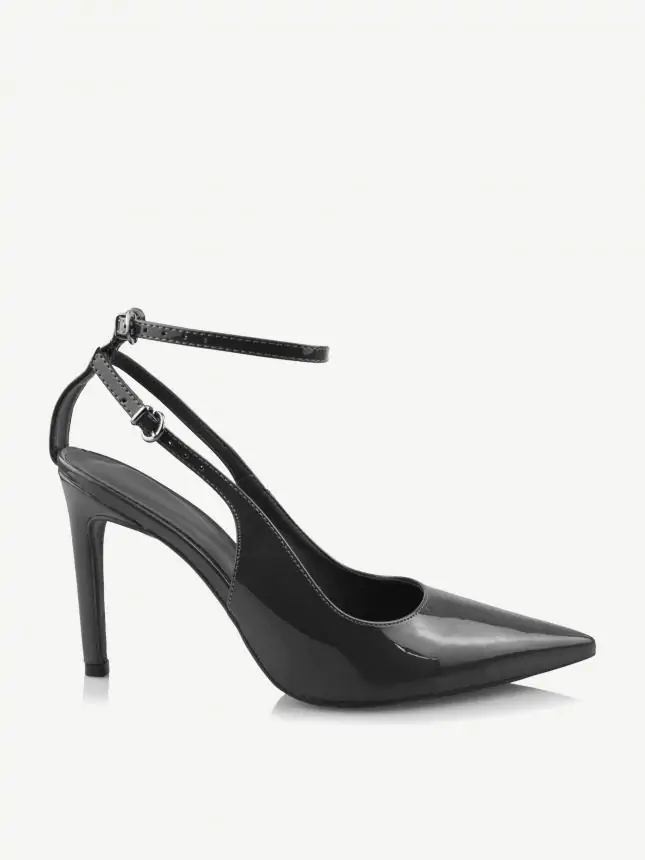 SLINGBACK FIORELLA INTENSE PRETO - Código 418