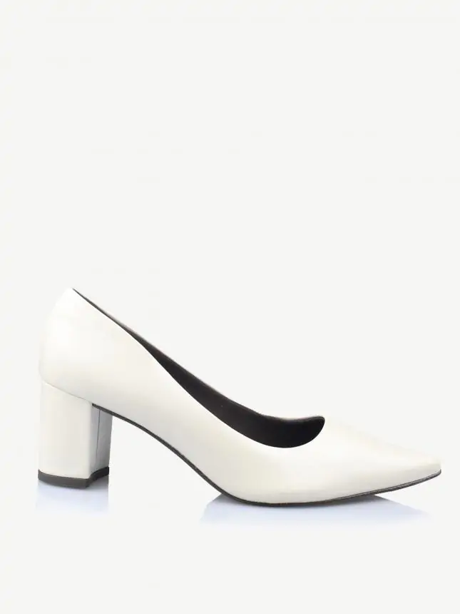 SCARPIN FORTALEZA NATURALIS OFF WHITE - Código 466