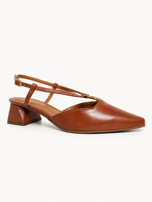SLINGBACK ALICIA ANTEZANO CARAMELO - Código 551