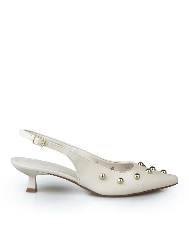 SLINGBACK PANDORA INTENSE OFF WHITE - Código 564