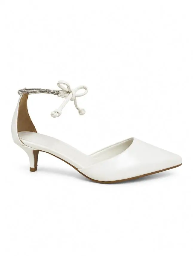 SLINGBACK ASTURIAS OFF WHITE/ CRISTAL - Código 606