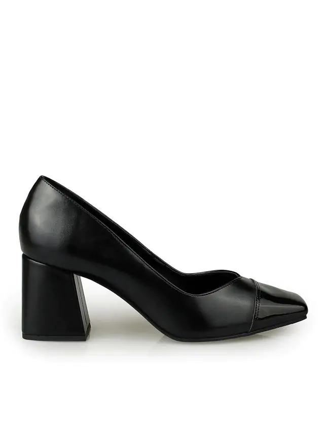 SCARPIN BONECA VERNIZ ANZELLI PRETO - Código 621