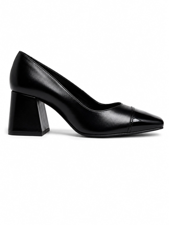SCARPIN BONECA VERNIZ ANZELLI PRETO - Código 621