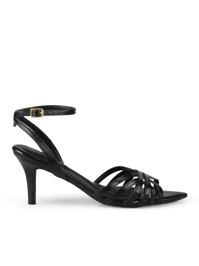 SANDALIA VIVIANE INTENSE PRETO - Código 699