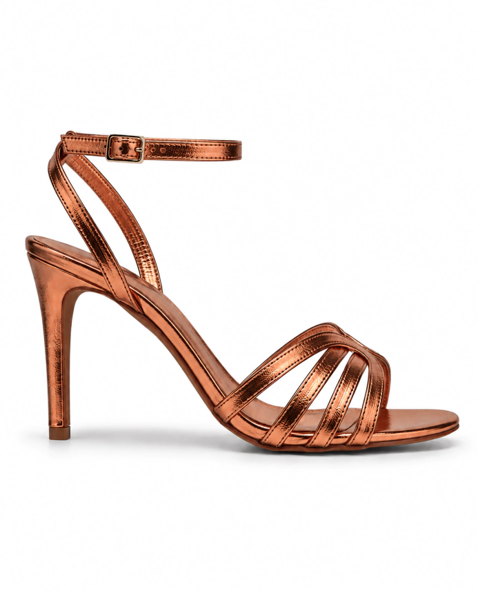 SANDALIA MILÃO SUN GLOW BRONZE - Código 717