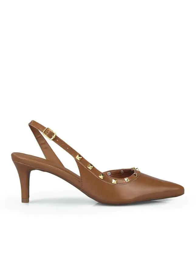 CHANEL SUNSHINE SPIKE OURO/INTENSE CARAMELO - Código 723