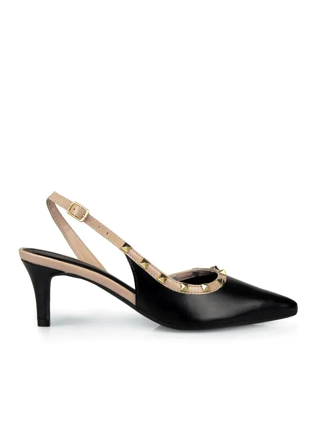 SLINBACK SUNSHINE SPIKE OURO INTENSE PRETO/ AMENDOA - Código 724