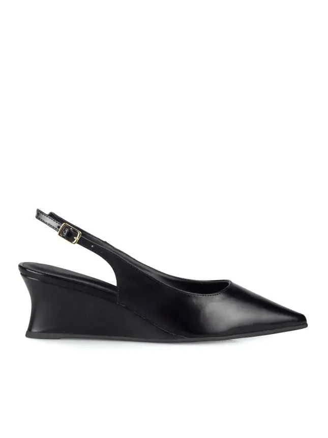 CUNHA B SLINGBACK TALITA INTENSE PRETO - Código 769