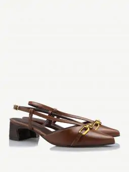 SLINGBACK ASTURIAS TRES ELOS WHISKY - Código 278