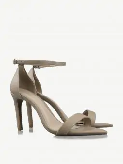 SANDALIA LINCON GISELE BICO FOLHA TAUPE