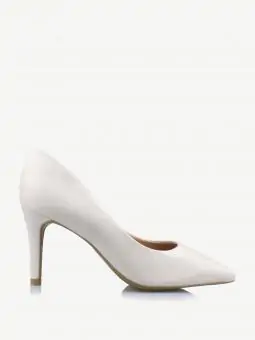 SCARPIN BLOSSOM RUGO OFF WHITE - Código 30