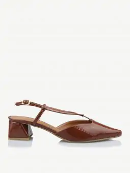 SLINGBACK ALICIA ANTEZANO CARAMELO - Código 349