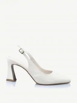SLINGBACK NOELLE INTENSE OFF WHITE - Código 399
