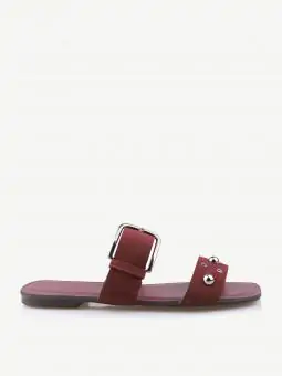 RASTEIRA ZURI METAL NOBUCK MARSALA - Código 405