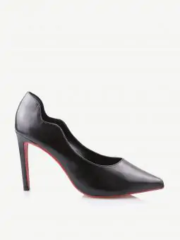 SCARPIN ANDIAMO SOLA VERMELHA INTENSO PRETO 11CM - Código 429