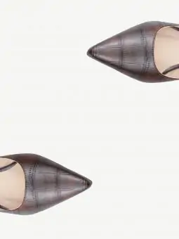 SLINGBACK DRIELLE CROCO TERRA